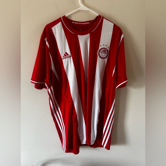 Olympiakos 2016/17 Home Shirt Football Soccer Jersey - Picture 1 of 4